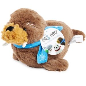 Cozy Holiday Sea Life Walrus Stuffed Animals NWOT